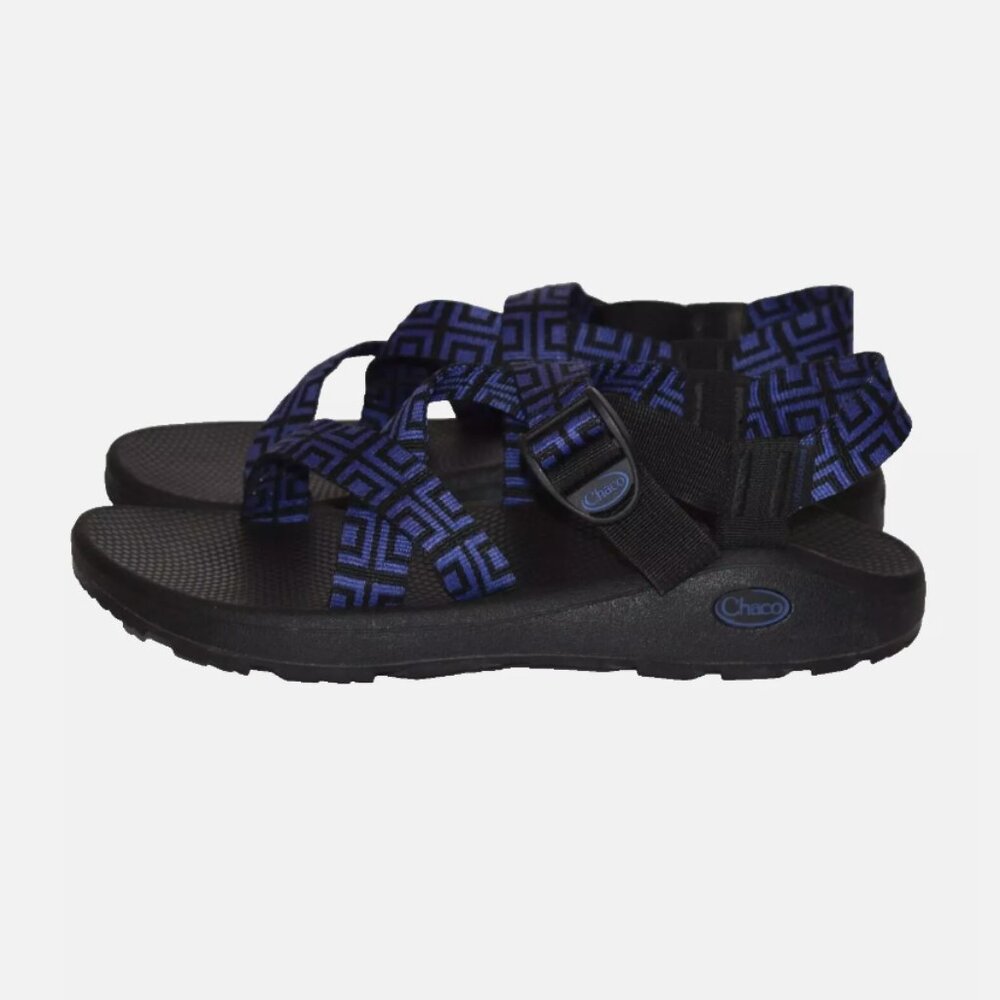 Chaco Z1 Classic Adjustable Strap Black Purple Men's Sandals Size 11